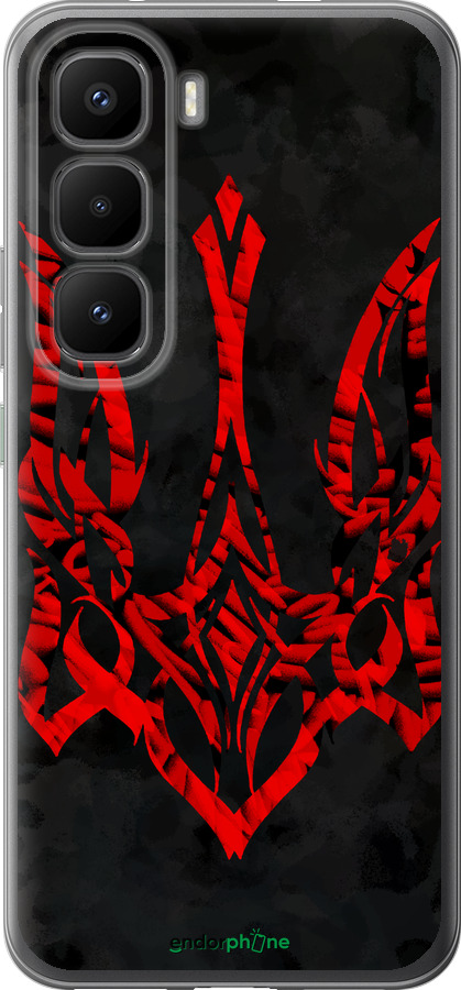 Силиконовый чехол Герб Украины v4 для Infinix Hot 60 Pro+ - 5319u-4125 изображение 