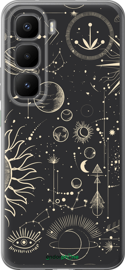 Силиконовый чехол Фаза луны для Infinix Hot 60 Pro+ - 5605u-4125 изображение 