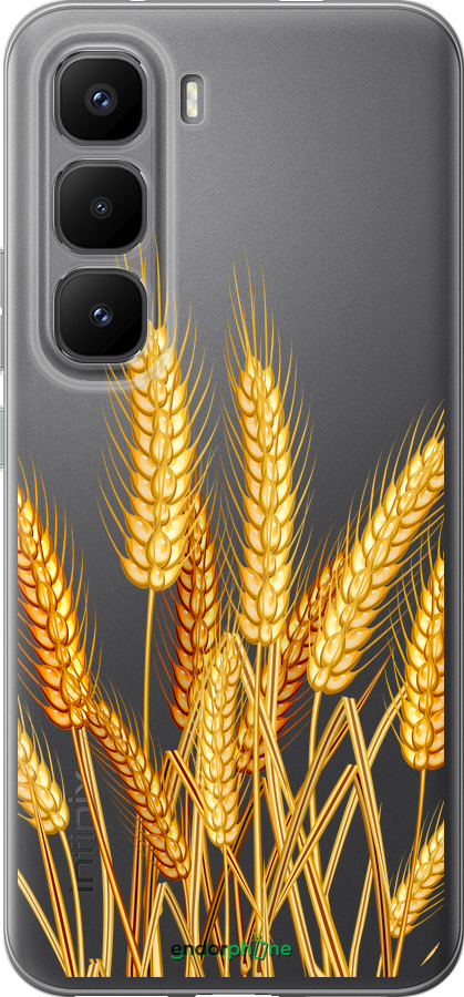 Силіконовий чехол Колоски пшениці для Infinix Hot 60 Pro+ - 5866u-4125 изображение 