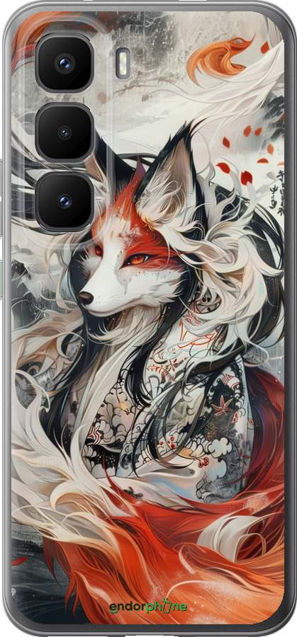 Силиконовый чехол Дух кицунэ' для Infinix Hot 60 Pro+ - 6107u-4125 изображение 
