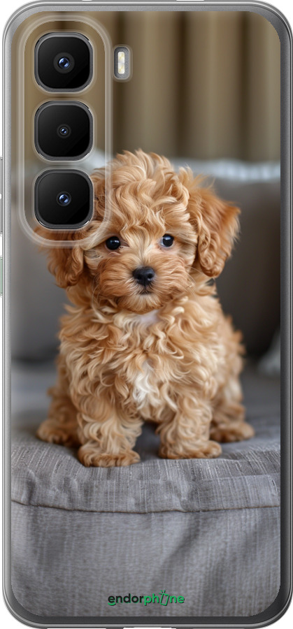 Силиконовый чехол Mini-maltipoo для Infinix Hot 60 Pro+ - 6158u-4125 изображение 