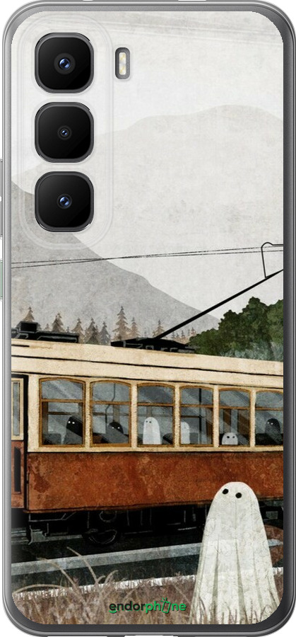 Силиконовый чехол Призрак 2 для Infinix Hot 60 Pro+ - 6247u-4125 изображение 