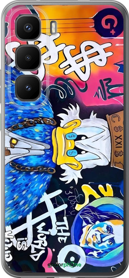 Силиконовый чехол Скрудж 2 для Infinix Hot 60 Pro+ - 6285u-4125 изображение 