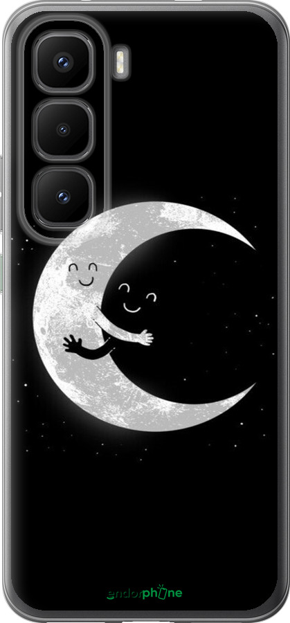 Силиконовый чехол Лунные объятия для Infinix Hot 60 Pro+ - 6508u-4125 изображение 