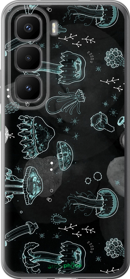 Силиконовый чехол Медузы для Infinix Hot 60 Pro+ - 906u-4125 изображение 