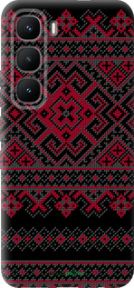 Силіконовий чехол Вишиванка 52 для Infinix Hot 60 Pro - 1763u-4126 изображение 