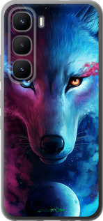 Силиконовый чехол Арт-волк для Infinix Hot 60 Pro - 3999u-4126 изображение 