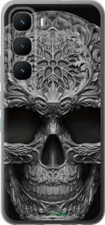 Силиконовый чехол skull-ornament для Infinix Hot 60 Pro - 4101u-4126 изображение 