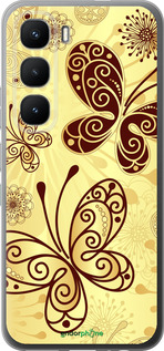 Силиконовый чехол Красивые бабочки для Infinix Hot 60 Pro - 4170u-4126 изображение 