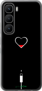 Силиконовый чехол Подзарядка сердца для Infinix Hot 60 Pro - 4274u-4126 изображение 