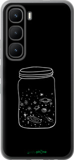 Силиконовый чехол Космос в банке для Infinix Hot 60 Pro - 4297u-4126 изображение 