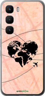 Силиконовый чехол Путешествуй для Infinix Hot 60 Pro - 4607u-4126 изображение 