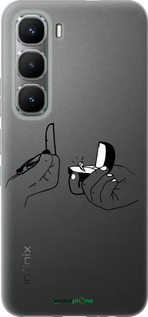 Силиконовый чехол Предложение для Infinix Hot 60 Pro - 4898u-4126 изображение 