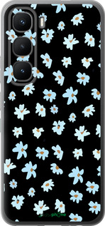 Силиконовый чехол Цветочный для Infinix Hot 60 Pro - 4900u-4126 изображение 