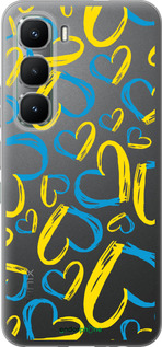 Силиконовый чехол Сердца UA для Infinix Hot 60 Pro - 5292u-4126 изображение 