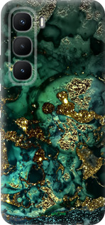 Силиконовый чехол Мрамор золото богатство для Infinix Hot 60 Pro - 5419u-4126 изображение 