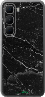 Силіконовий чехол Чорний мармур v2 для Infinix Hot 60 Pro - 5568u-4126 изображение 