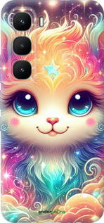 Силиконовый чехол Сказочный котенок для Infinix Hot 60 Pro - 5813u-4126 изображение 