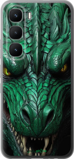 Силиконовый чехол Зелёный дракон v2 для Infinix Hot 60 Pro - 5817u-4126 изображение 
