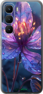 Силиконовый чехол Магический цветок для Infinix Hot 60 Pro - 6038u-4126 изображение 