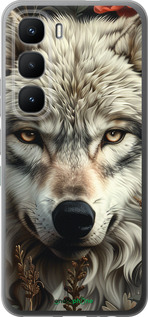 Силиконовый чехол Волчий взгляд для Infinix Hot 60 Pro - 6066u-4126 изображение 