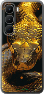 Силиконовый чехол Golden snake для Infinix Hot 60 Pro - 6072u-4126 изображение 