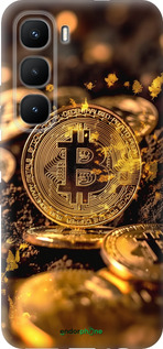 Силіконовий чехол Золота лихоманка біткойна для Infinix Hot 60 Pro - 6089u-4126 изображение 