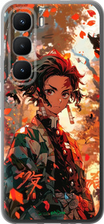 Силиконовый чехол Tanjiro для Infinix Hot 60 Pro - 6130u-4126 изображение 