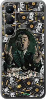 Силиконовый чехол Волк с валл стрит для Infinix Hot 60 Pro - 6287u-4126 изображение 