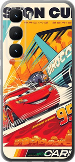 Силиконовый чехол Тачки для Infinix Hot 60 Pro - 6288u-4126 изображение 