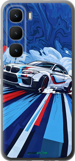 Силиконовый чехол БМВ для Infinix Hot 60 Pro - 6292u-4126 изображение 