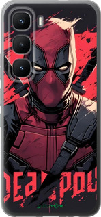 Силиконовый чехол Дедпул для Infinix Hot 60 Pro - 6293u-4126 изображение 