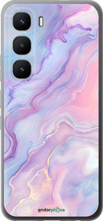 Силиконовый чехол Нежный мрамор для Infinix Hot 60 Pro - 6310u-4126 изображение 