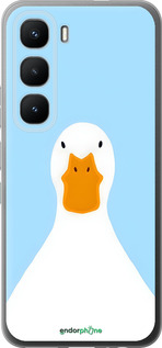 Силиконовый чехол Гусь для Infinix Hot 60 Pro - 6350u-4126 изображение 