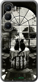 Силиконовый чехол Череп и коты для Infinix Hot 60 Pro - 6432u-4126 изображение 