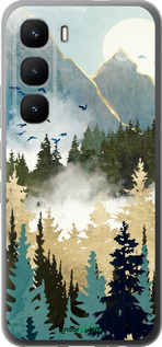 Силиконовый чехол С изображением лесного пейзажа для Infinix Hot 60 Pro - 6548u-4126 изображение 