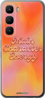 Силиконовый чехол Aura Gradient Main Character Energy Aesthetic Y2K для Infinix Hot 60 Pro - 6783u-4126 изображение 