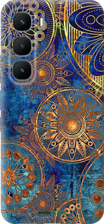 Силіконовий чехол Золотий візерунок для Infinix Hot 60 Pro - 678u-4126 изображение 