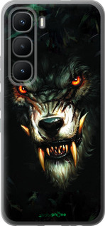 Силиконовый чехол Дьявольский волк для Infinix Hot 60 Pro - 833u-4126 изображение 