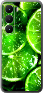 Силиконовый чехол Зелёные дольки лимона для Infinix Hot 60 Pro - 852u-4126 изображение 