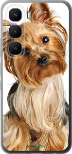 Силиконовый чехол Йоркширский терьер с хвостиком для Infinix Hot 60 Pro - 930u-4126 изображение 