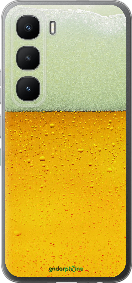 Силиконовый чехол Пиво для Infinix Hot 60 Pro - 1145u-4126 изображение 