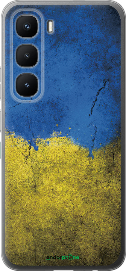 Силиконовый чехол Флаг Украины 2 для Infinix Hot 60 Pro - 401u-4126 изображение 