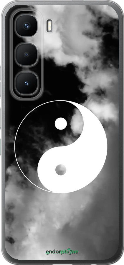 Силиконовый чехол Инь и Янь для Infinix Hot 60 Pro - 4389u-4126 изображение 