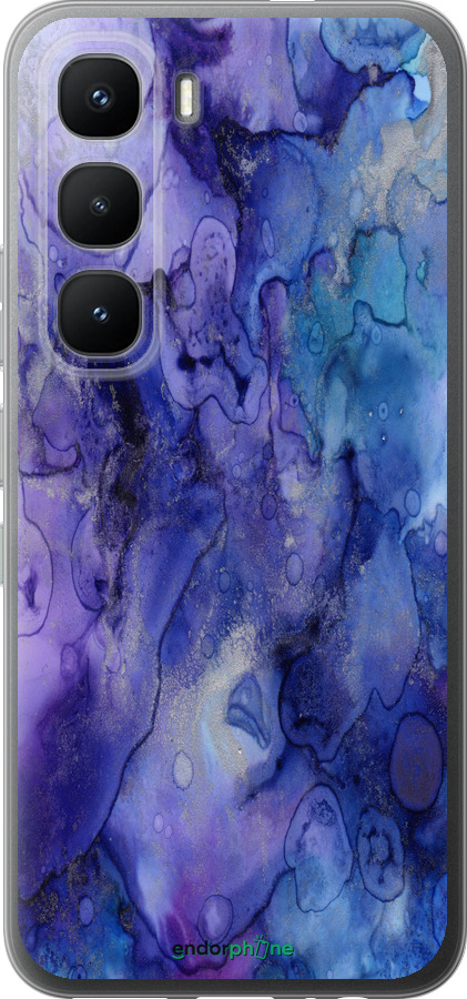 Силиконовый чехол Мрамор 7 для Infinix Hot 60 Pro - 4802u-4126 изображение 