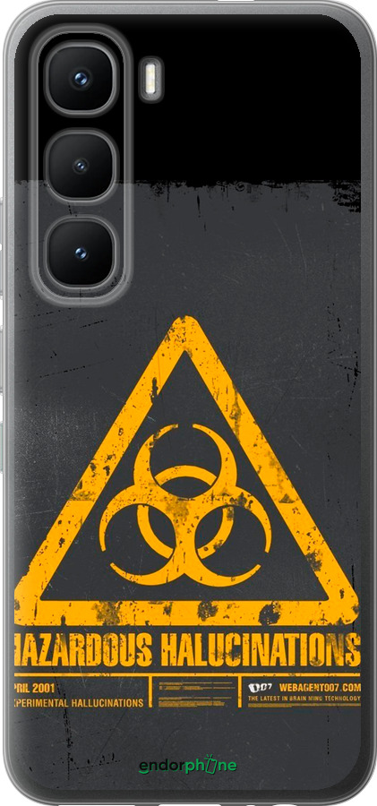 Силиконовый чехол biohazard 28 для Infinix Hot 60 Pro - 4846u-4126 изображение 