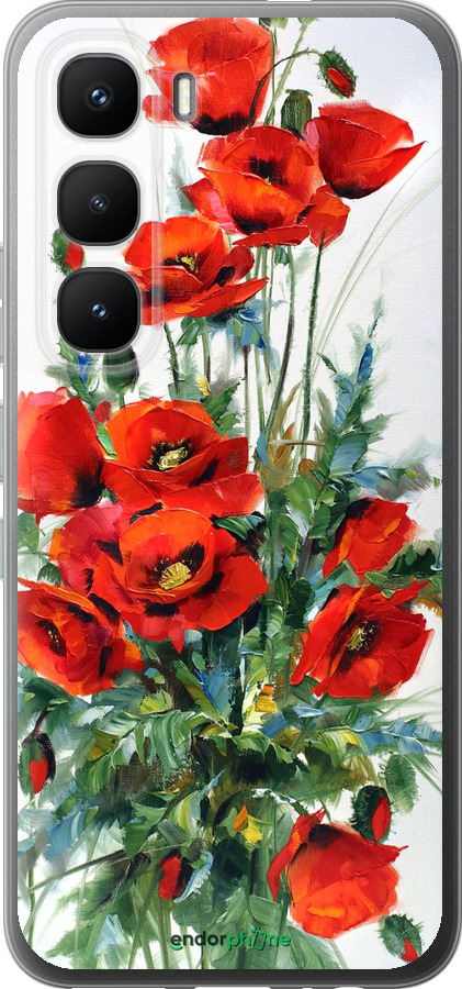 Силиконовый чехол Маки для Infinix Hot 60 Pro - 523u-4126 изображение 