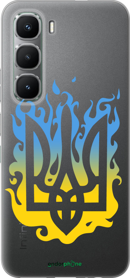 Силіконовий чехол Герб v1 для Infinix Hot 60 Pro - 5258u-4126 изображение 