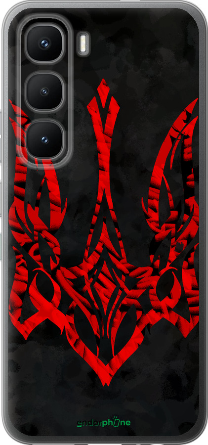 Силиконовый чехол Герб Украины v4 для Infinix Hot 60 Pro - 5319u-4126 изображение 