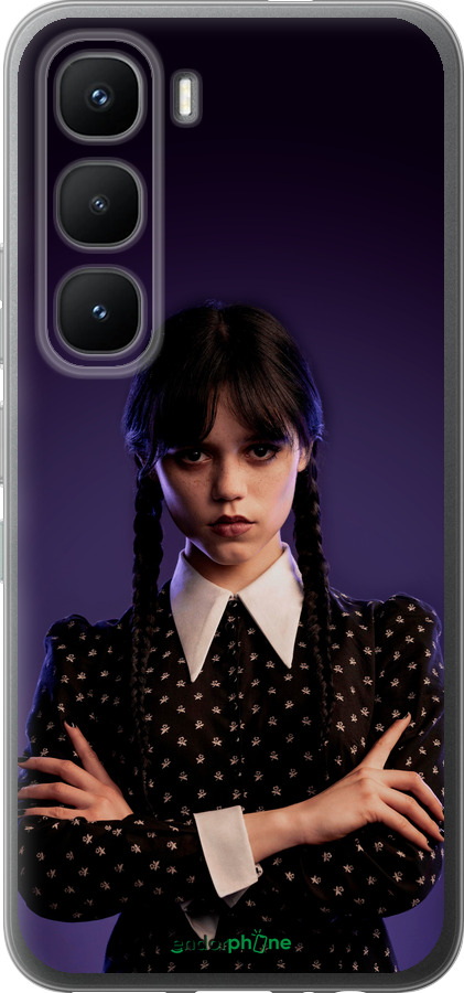 Силиконовый чехол Wednesday v3 для Infinix Hot 60 Pro - 5517u-4126 изображение 